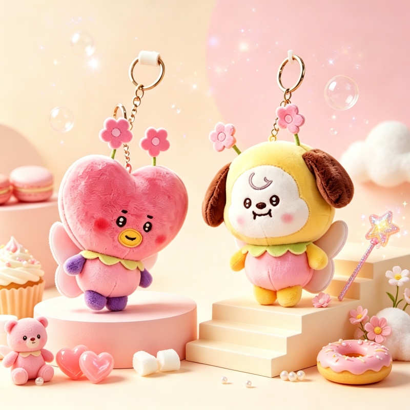 سلسلة BT21 من دمى الزهور المخم - مراجعة Supply Florist وسعره